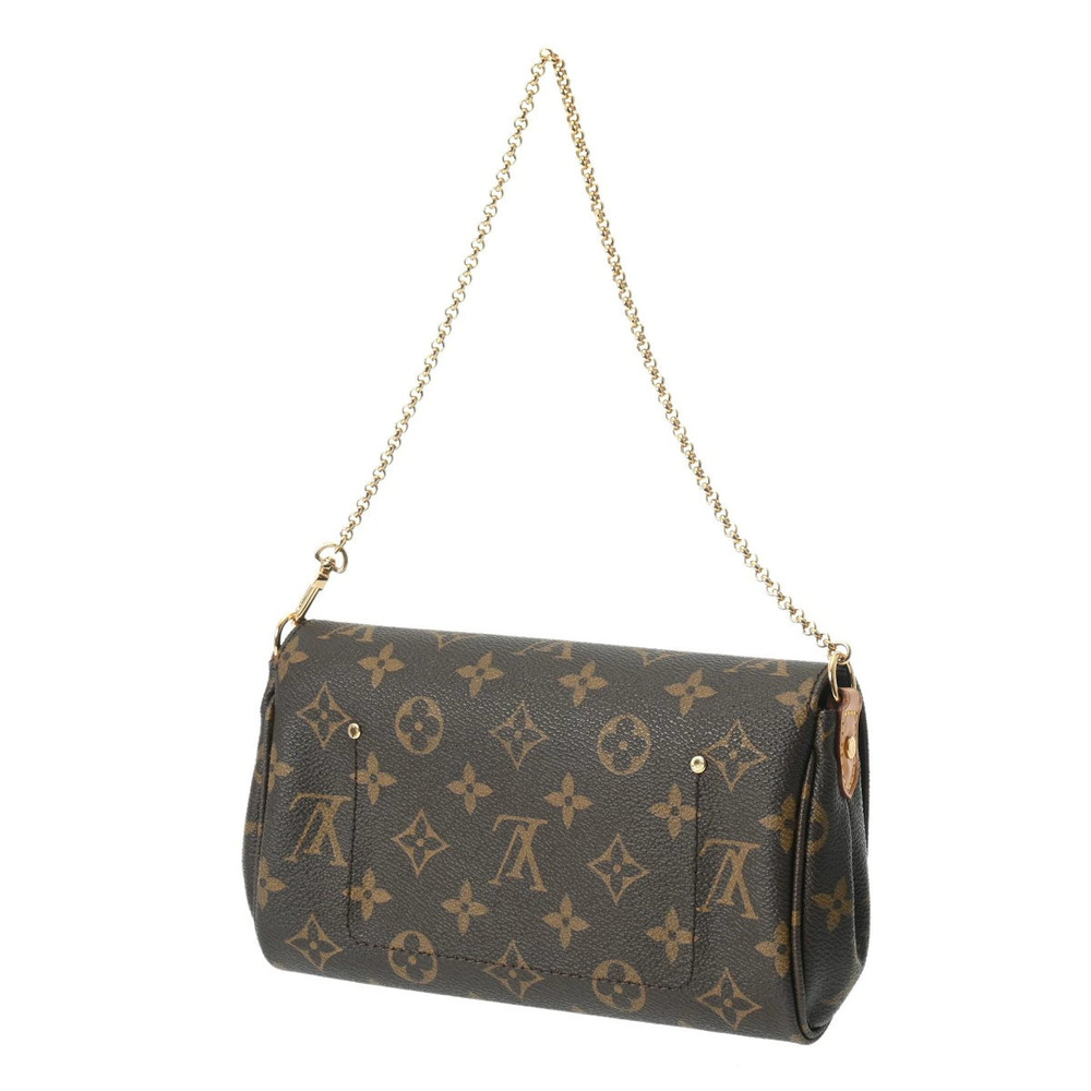 Louis Vuitton Bag Shoulder Monogram Favorite Canvas Brown